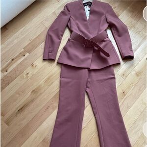 Mauve pink Zara Suit